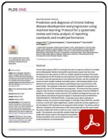 Image of Prediction and diagnosis of chronic kidney disease development journal front page